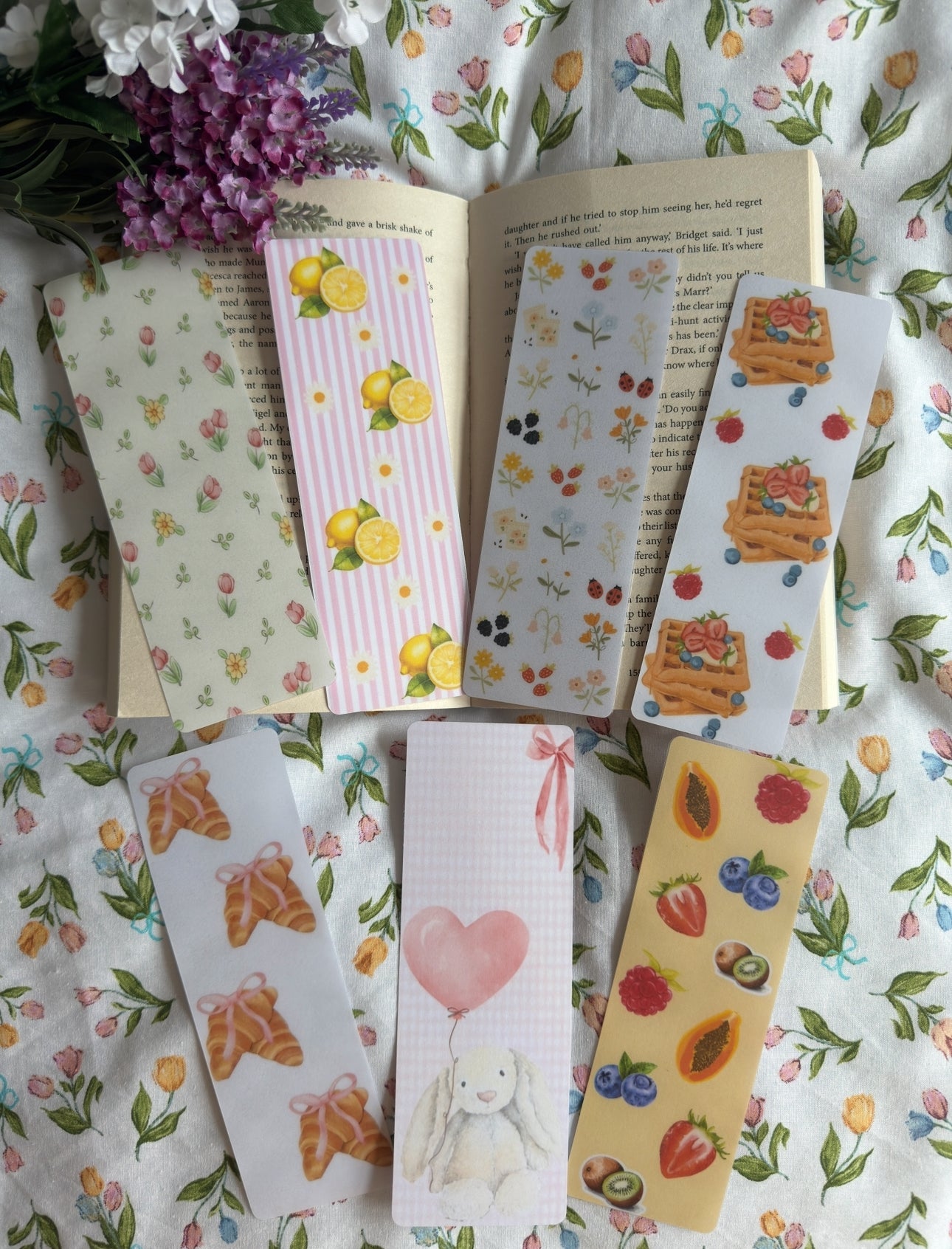 Cute Cozy Bookmarks for your Book
